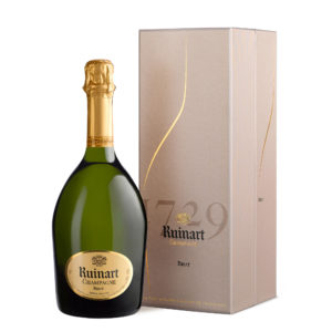 “R” de Ruinart Brut Magnum in geschenk koffer